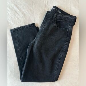 Old Navy Extra High Rise Sky High Straight Jeans
